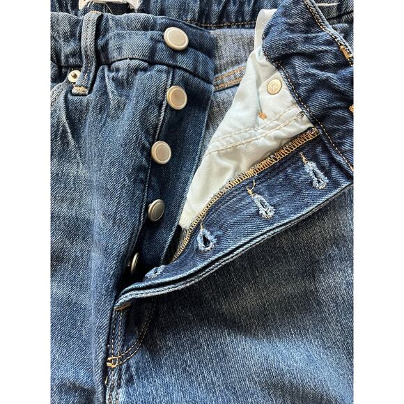 Good American | Good Boy Double Slit Size 10/30 Button Fly Jeans - Picture 4 of 10